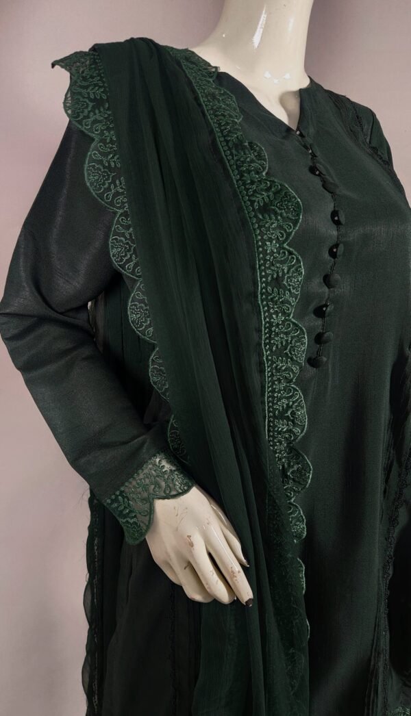 30922 Sale  Dareen Green Raw  3pc