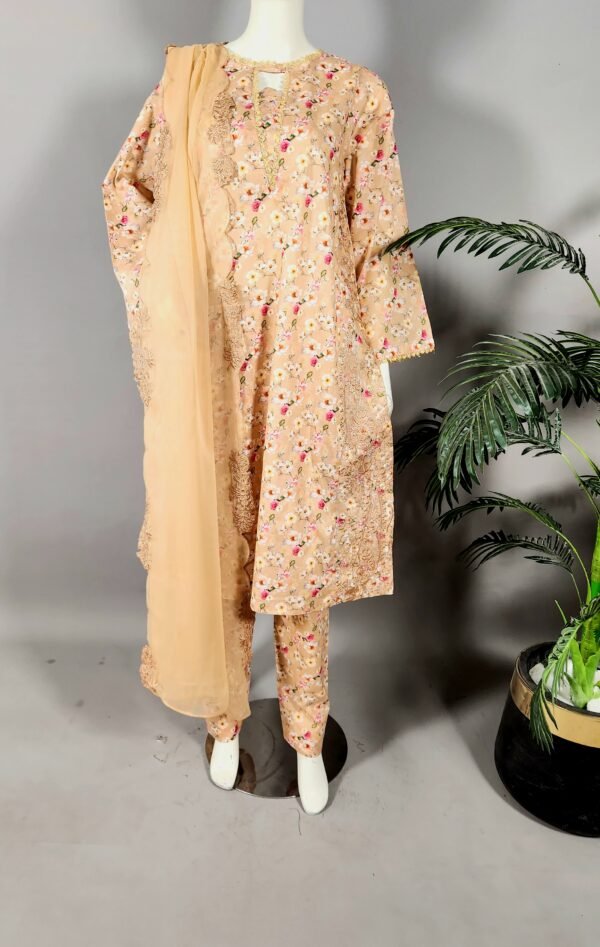 30930  Pastle  Bloom Emb 3pc