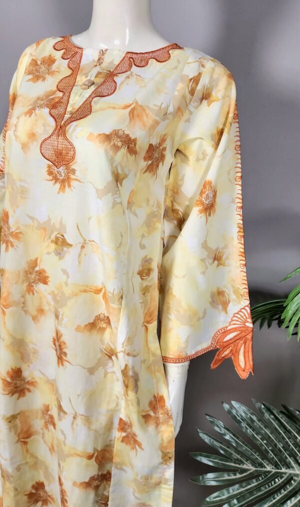 30929 Sale  Fire Print lawn 2pc