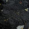 30924 Defected Multi chicken kari Print Black Boti 3pc