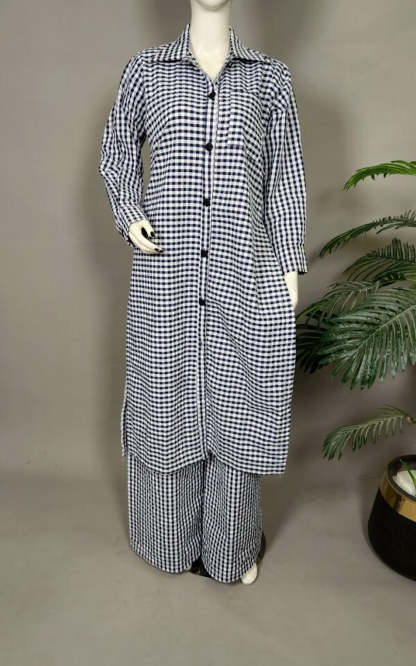 30848 Sale BW Check Long Coord Set