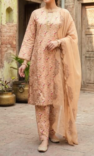 30930 Pastle  Bloom Emb 3pc