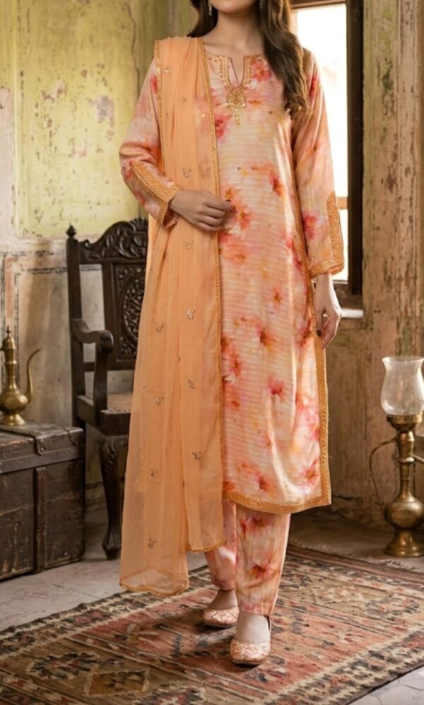 30913 Multi Peach sequence  3pc