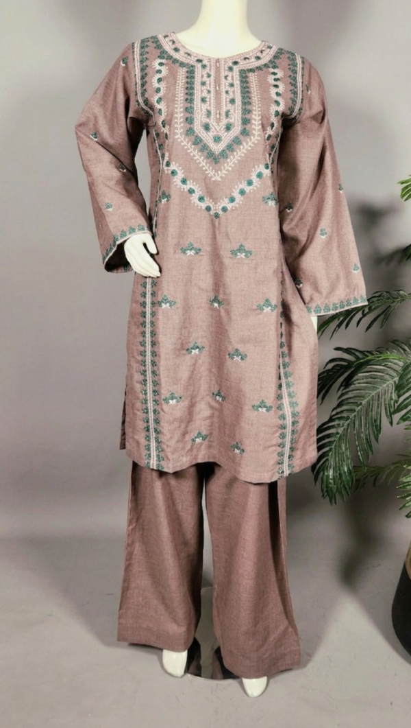 30879 Rosy 2PC Dress