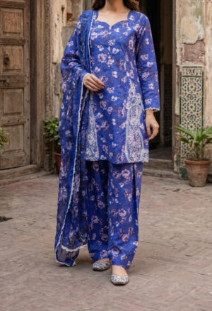 30932 Twich Purple Print 3pc