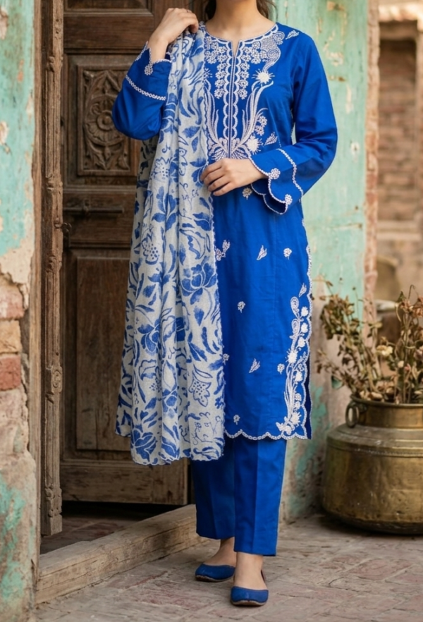 30936 Sale   Sharp Blue Lawn 3pc