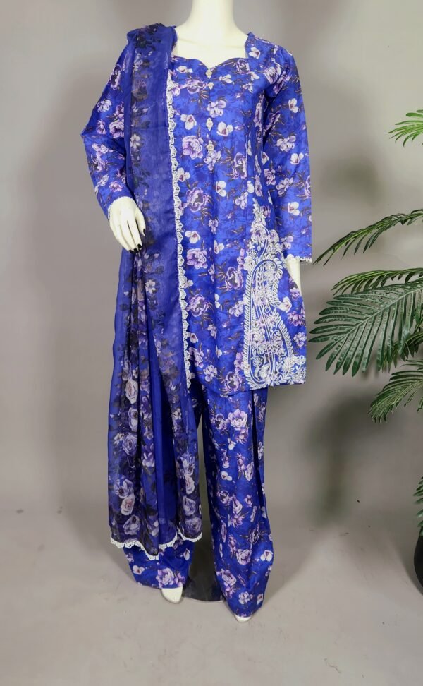 30932 Twich Purple Print 3pc