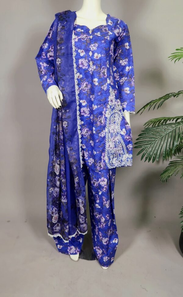 30932 Sale Twich Purple Print 3pc