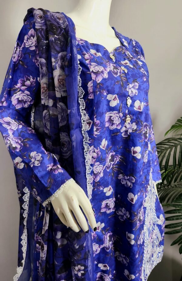 30932 Sale Twich Purple Print 3pc