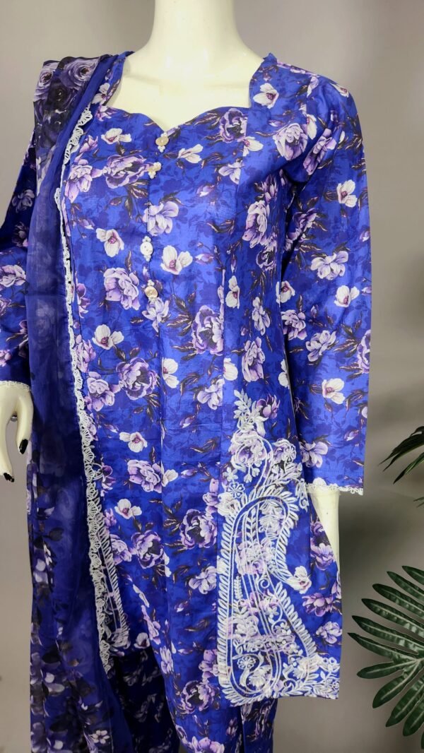 30932 Sale Twich Purple Print 3pc