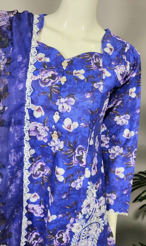 30932 Sale Twich Purple Print 3pc