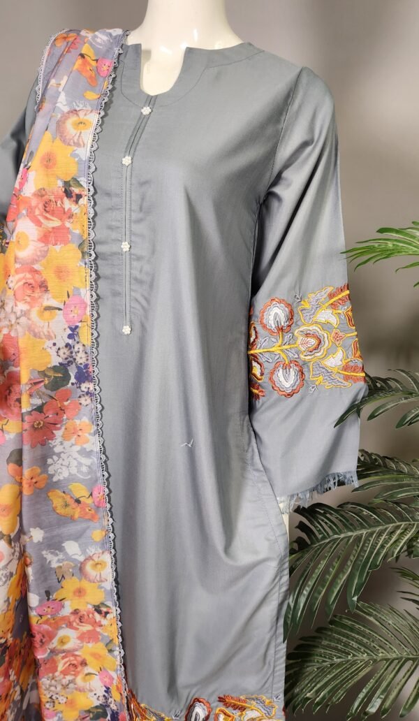 30942 Osen Gray Solid 3pc