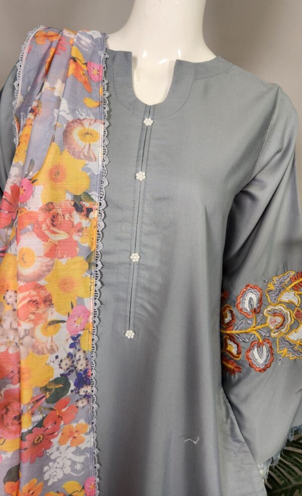 30942 Osen Gray Solid 3pc