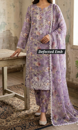 Defected Maxililac printed 3pc