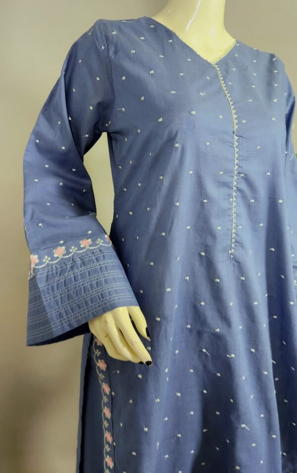 30975 Grayish Blue Allover 2pc