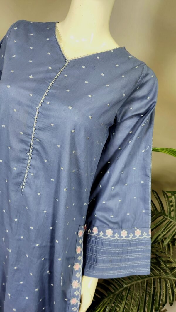 30975 Grayish Blue Allover 2pc