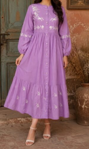 30985 Sunset Lilac Frock 1pc