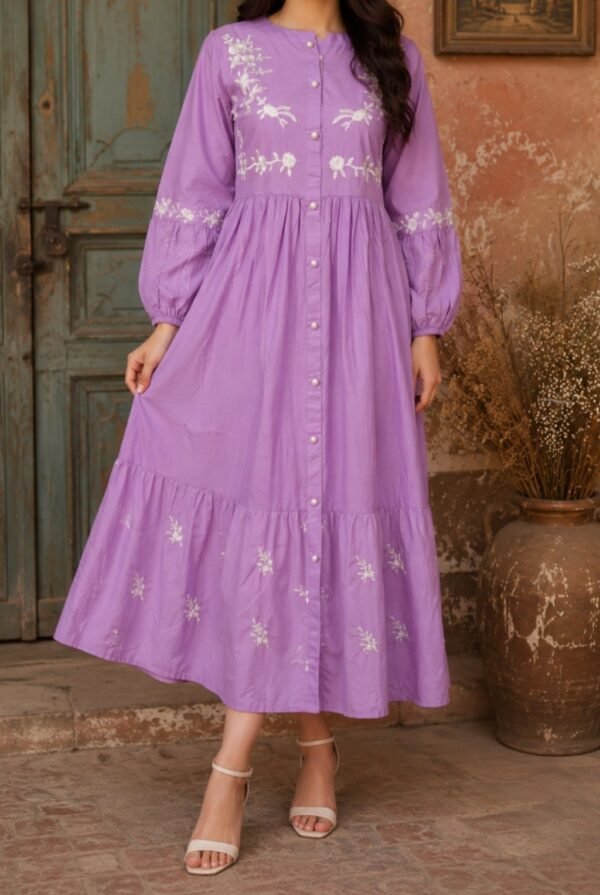 30985 Sunset Lilac Frock 1pc
