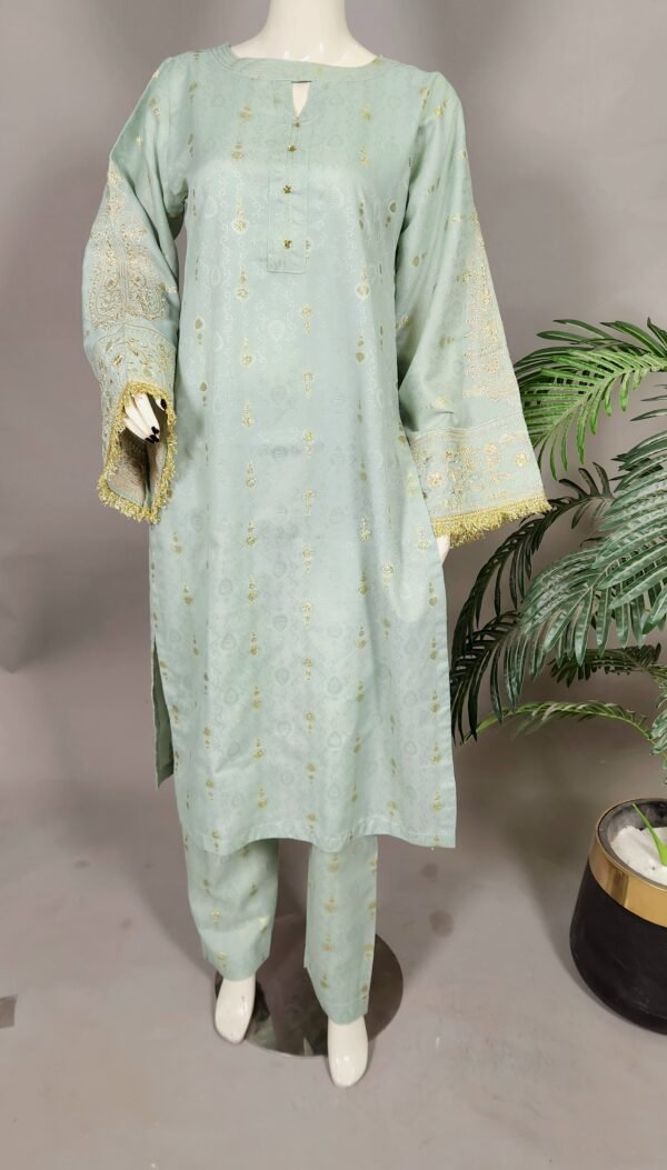 31004 Sage Whisper  Jacquard 2pc