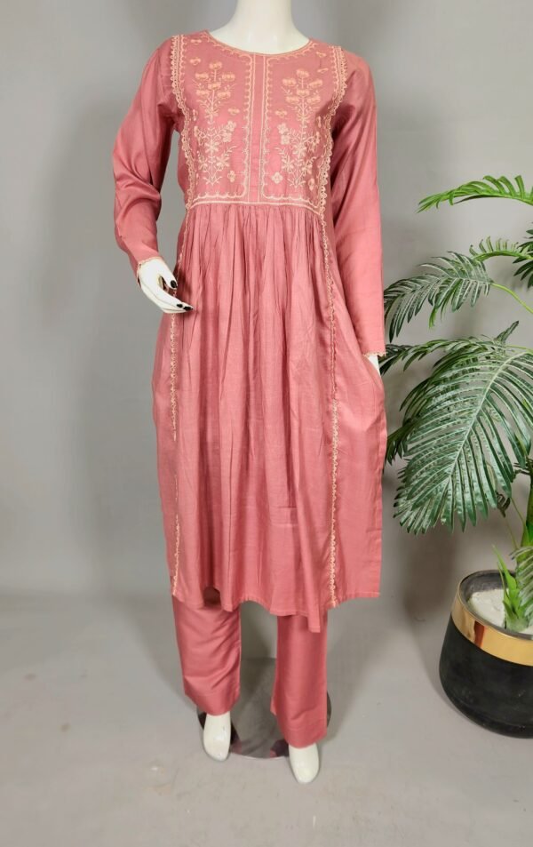 20260810_214326 31010 Peony Teapink Frock 2pc