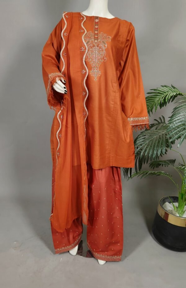 31015 Terracotta Orange  3pc