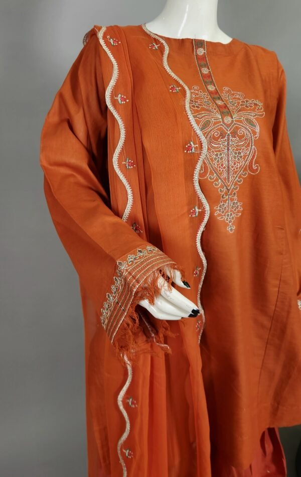31015 Terracotta Orange  3pc