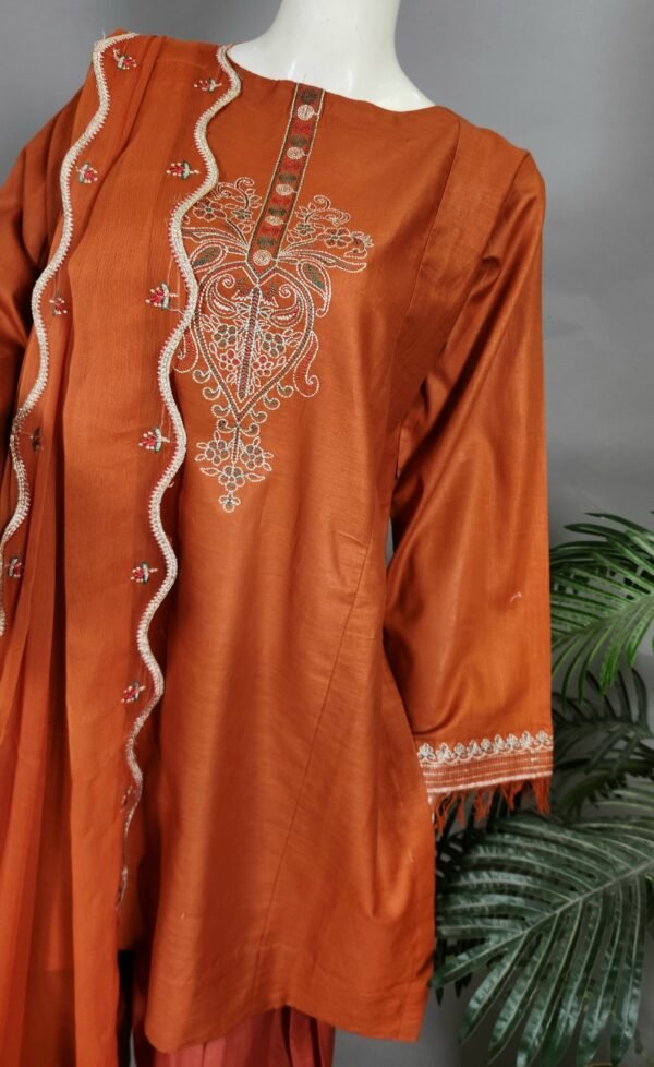 31015 Terracotta Orange  3pc