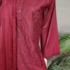 31014 Claret Butterfly Mheroon 3pc