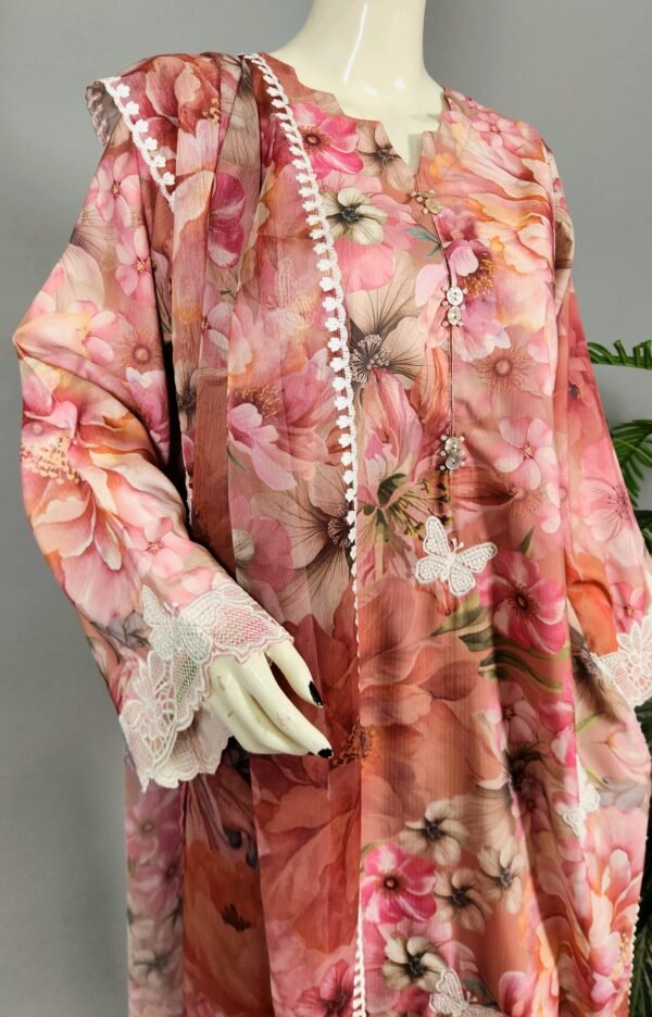 31019 Peach Butterden 3pc