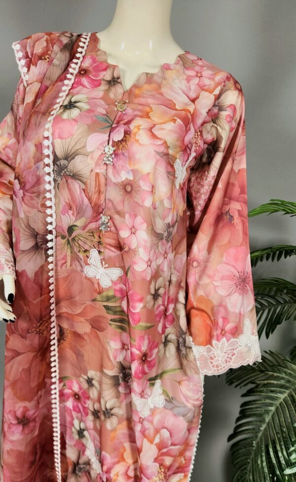 31019 Peach Butterden 3pc