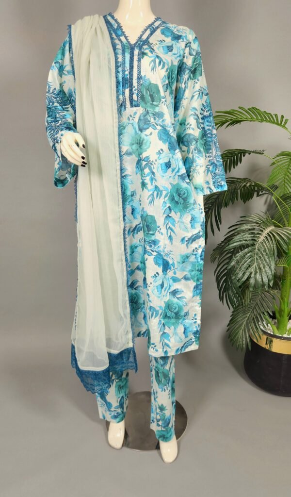 31022 Zincly Print Lawn 3pc