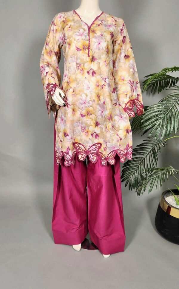 31028 Marjinfly Butterfly Emb 2pc