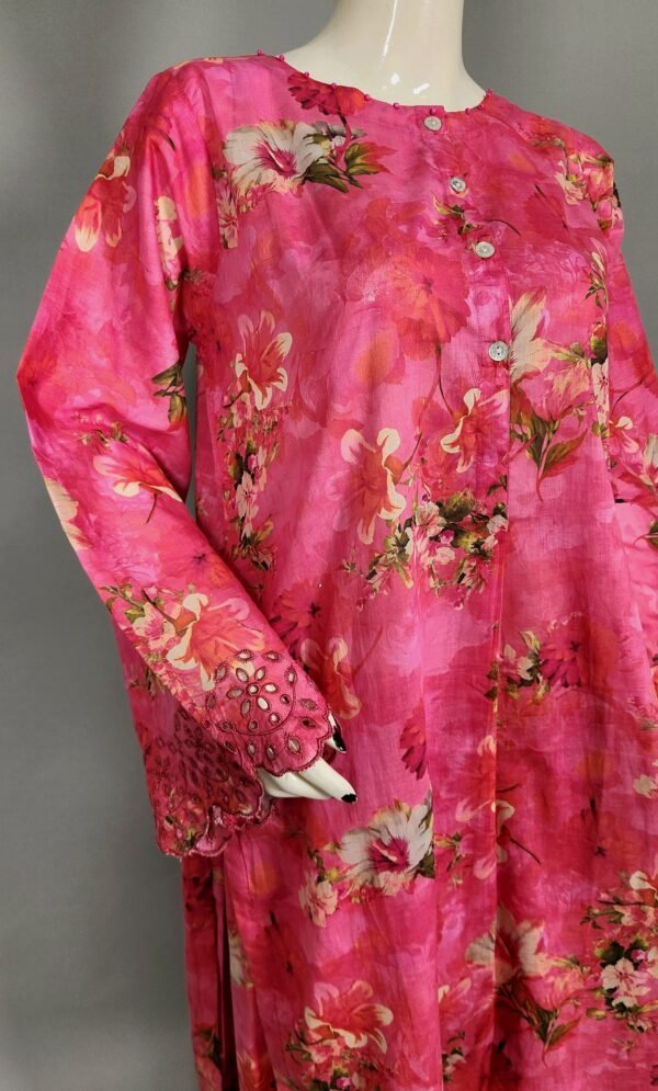 31026 Golal Hotpink Print 2pc
