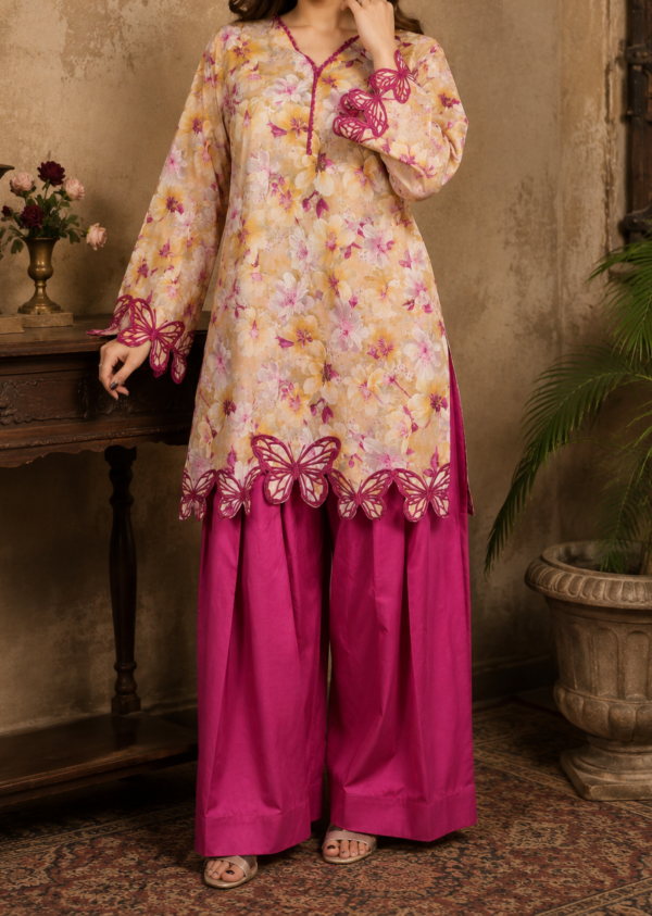 31028 Marjinfly Butterfly Emb 2pc