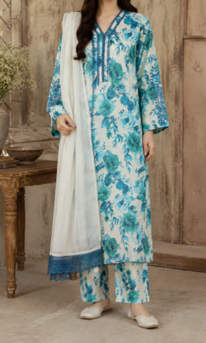 31022 Zincly Print Lawn 3pc