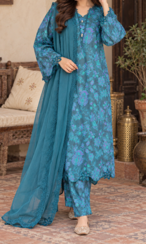 30165 Ocean Seagreen Print 3pc